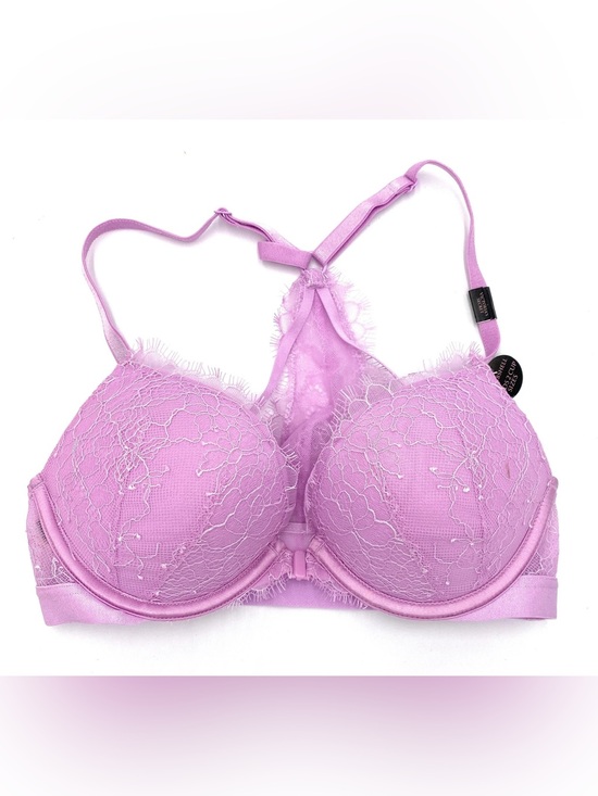 Victoria's Secret Other - Victoria's Secret Bombshell Push-Up Bra in the shade Purple Whispy Lace 34C NWOT